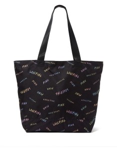 Сумка Tote Bag Black PINK Logo