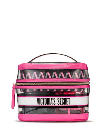 4 в 1 НАБІР КОСМЕТИЧОК Вікторія Сікрет - DIAMOND LOGO BEAUTY BAG SET