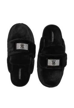 Домашні капці Bling Strap Slipper Black Bling