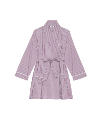 Халат Cotton Poplin Short Robe Violet