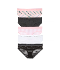 Набір трусиків 5-Pack Logo Cotton Hiphugger Panties Multi