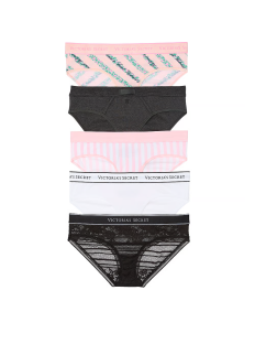 Набор трусиков 5-Pack Logo Cotton Hiphugger Panties Multi