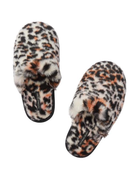 Домашние тапочки Closed Toe Slippers Leopard