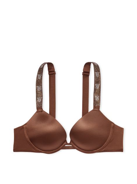 Бюстгальтер Shine Strap Smooth Push-Up Bra Mousse
