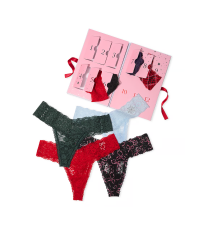 Адвент календар трусиків 12-Pack Thong Panties Holiday Advent Calendar