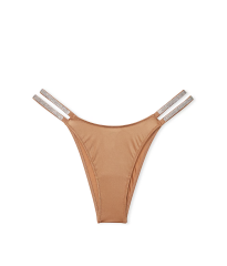 Трусики Shine Strap Brazilian Panty Toffee