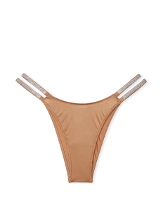 Трусики Shine Strap Brazilian Panty Toffee