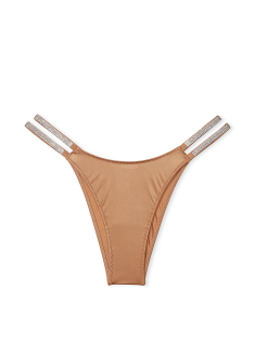 Трусики Shine Strap Brazilian Panty Toffee