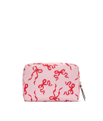 Косметичка Travel Makeup Pouch Pink and Red Bow