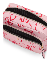 Косметичка Travel Makeup Pouch Pink and Red Bow