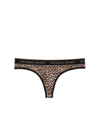 Трусики Logo Cotton Thong Panty Leo