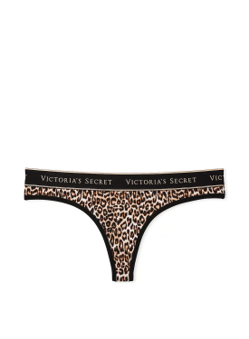 Трусики Logo Cotton Thong Panty Leo