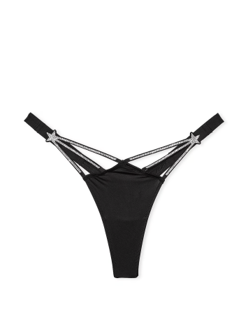 Трусики Starstruck Shine High-Leg Thong Panty Black