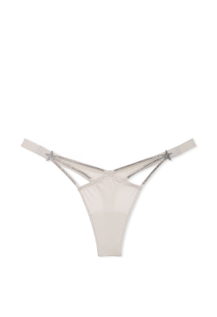 Трусики Starstruck Shine High-Leg Thong Panty Delfin Grey
