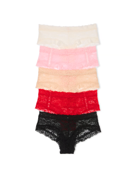 Набір трусиків 5-Pack Lace Cheeky Panties Multi