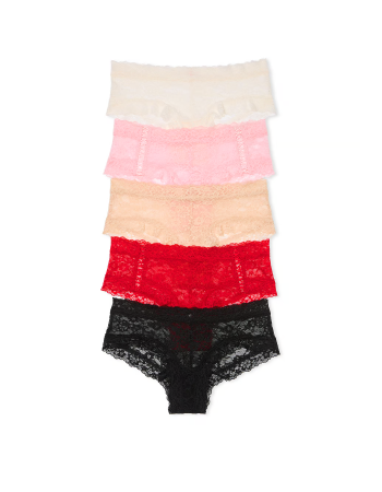 Набір трусиків 5-Pack Lace Cheeky Panties Multi