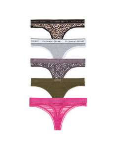 Набір трусиків 5-Pack Mixed Thong Panties Multi