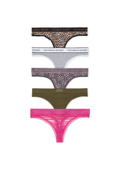 Набір трусиків 5-Pack Mixed Thong Panties Multi