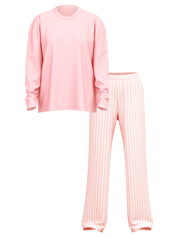 Пижама Flannel Long-Sleeve Tee-Jama Set Pretty Blossom Shimmer