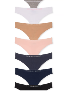 Набір трусиків 7-Pack Seamless Thong Panties Multi