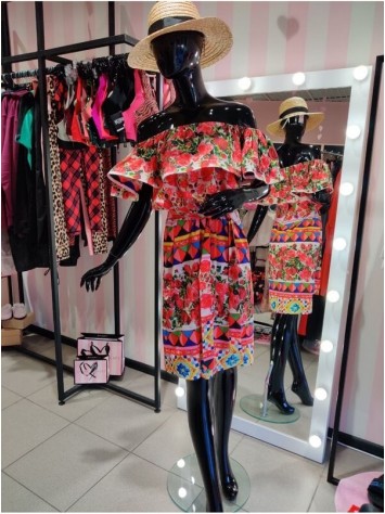 Cuteberry Сукня print Dolce Roses