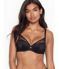 БЮСТГАЛЬТЕР VERY SEXY BRA Plunge bra - Victoria’s Secret - black lace- 34B(р)