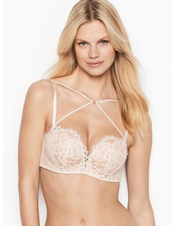 Белый бюстгальтер Victoria’s Secret Very Sexy Bra Bombshell push-up - COCONUT WHITE