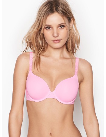 Бюстгальтер Victoria’s Secret Logo Bra T-shirt Push-up SWEET ROSETTE