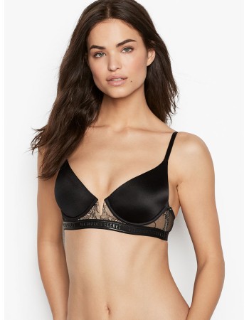 Бюстгальтер Victoria’s Secret Very Sexy Bra Lightly Lined Plunge Black