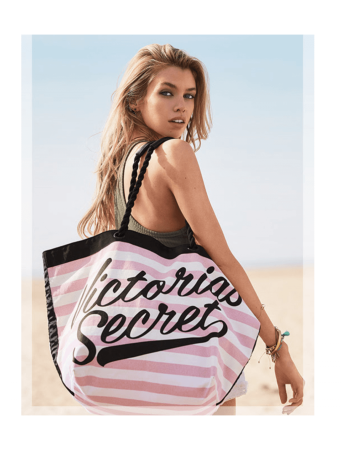 ПЛЯЖНА СУМКА Вікторія Сікрет - BEACH TOTE