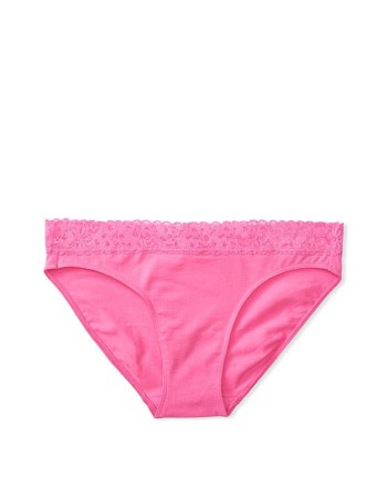 Трусики Victoria's Secret Bikini Cotton Pink Panty