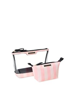 Косметичка Signature stripe Beauty Bag Duo