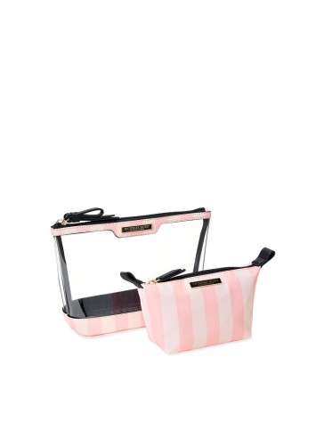 Косметичка Signature stripe Beauty Bag Duo
