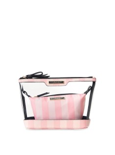 Косметичка Signature stripe Beauty Bag Duo