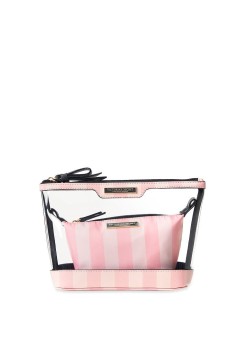 Косметичка Signature stripe Beauty Bag Duo