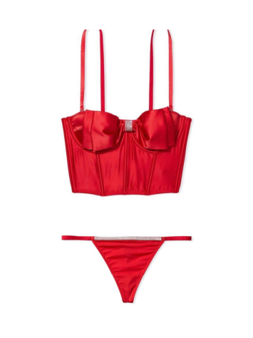 Комплект білизни DREAM ANGELS Lipstick Balconette Bustier & Thong panty