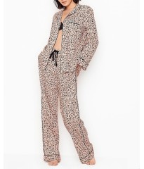 Пижама Cotton Long PJ Set Leopard