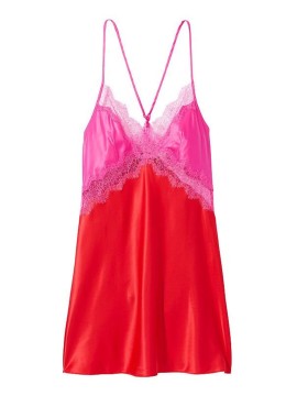 Пеньюар Very Sexy Lace Slip dress Colorblock Lace Inset Slip