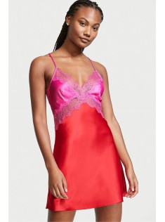 Пеньюар Very Sexy Lace Slip dress Colorblock Lace Inset Slip