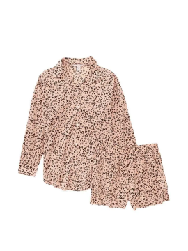 Пижама Cotton PJ Set Leopard print
