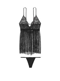 Пеньюар Victoria's Secret Very Sexy Lace Fringe Slip