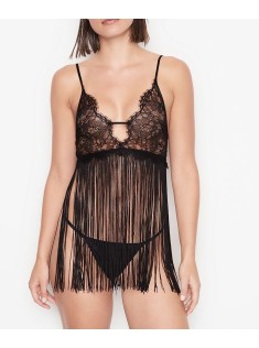 Пеньюар Victoria's Secret Very Sexy Lace Fringe Slip