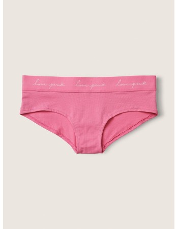 Трусики Victoria’s Secret PINK Hipster cotton Pink