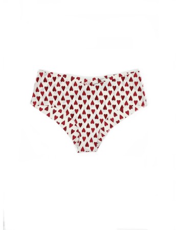 Трусики безшовні Victoria's Secret Cheeky Panty Red Hearts