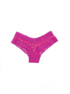 Трусики Victoria's Secret Cheeky cotton,чики з мереживом Stars