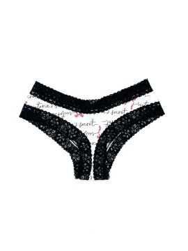 Трусики чики Victoria’s Secret Cheeky cotton logo Vs