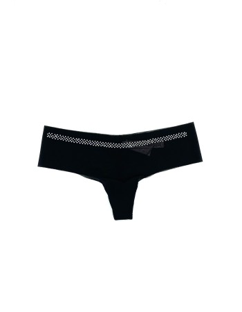 Трусики Victoria’s Secre бесшовные No Show Thong Panty Black