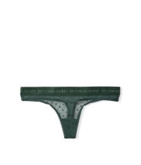 Трусики Victoria's Secret стрінги Thong panty Logo