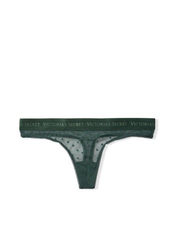 Трусики Victoria's Secret стрінги Thong panty Logo