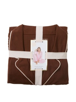 Пижама Modal Long Pajama Set Royal Brown